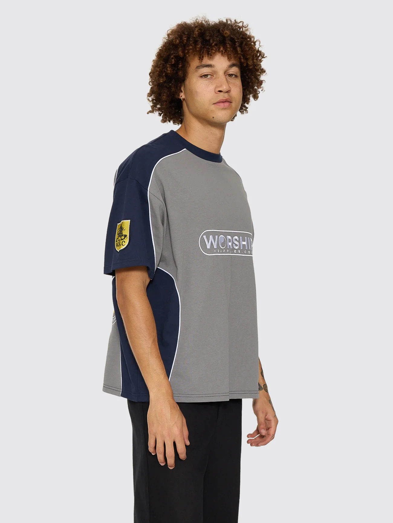 Sideline Over Sized Panel Tee - Image 2