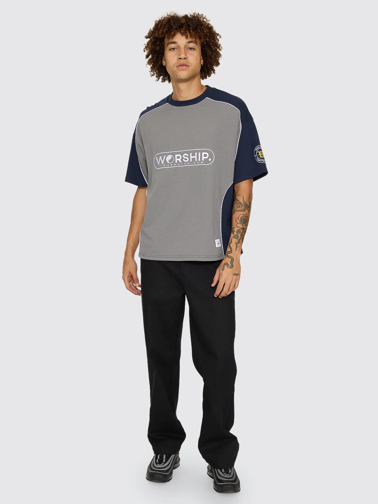 Sideline Over Sized Panel Tee - Image 4