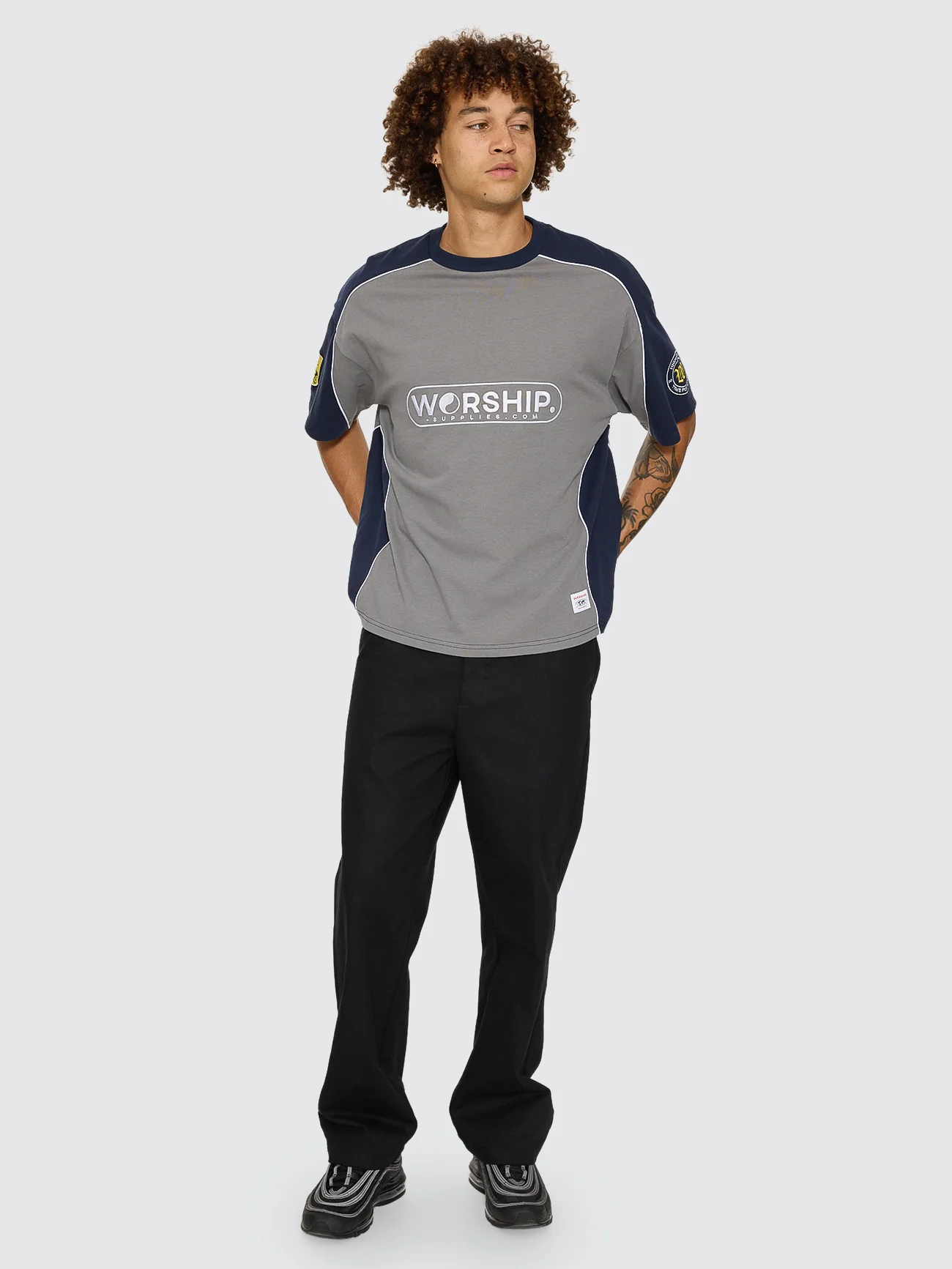 Sideline Over Sized Panel Tee - Image 5