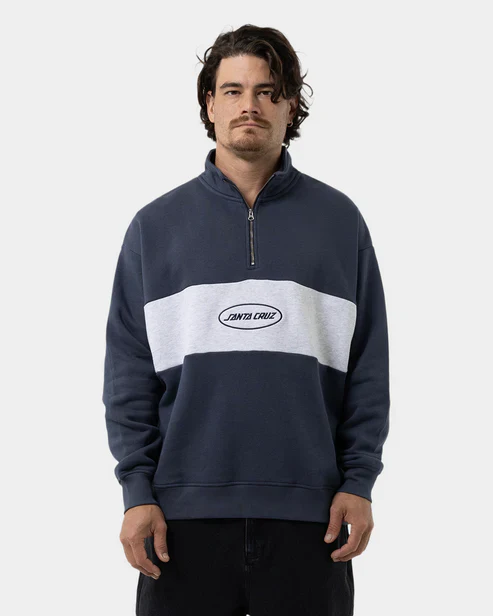 Slam Oval Strip Front Sweater