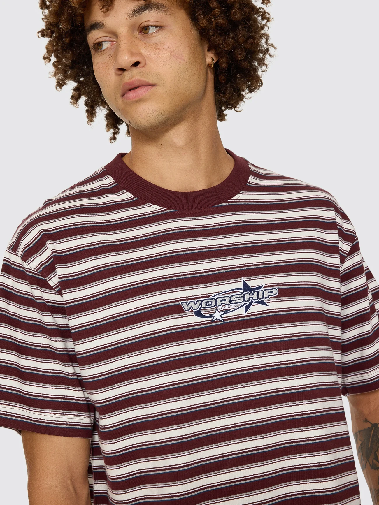 Space Race Stripe Tee - Image 6