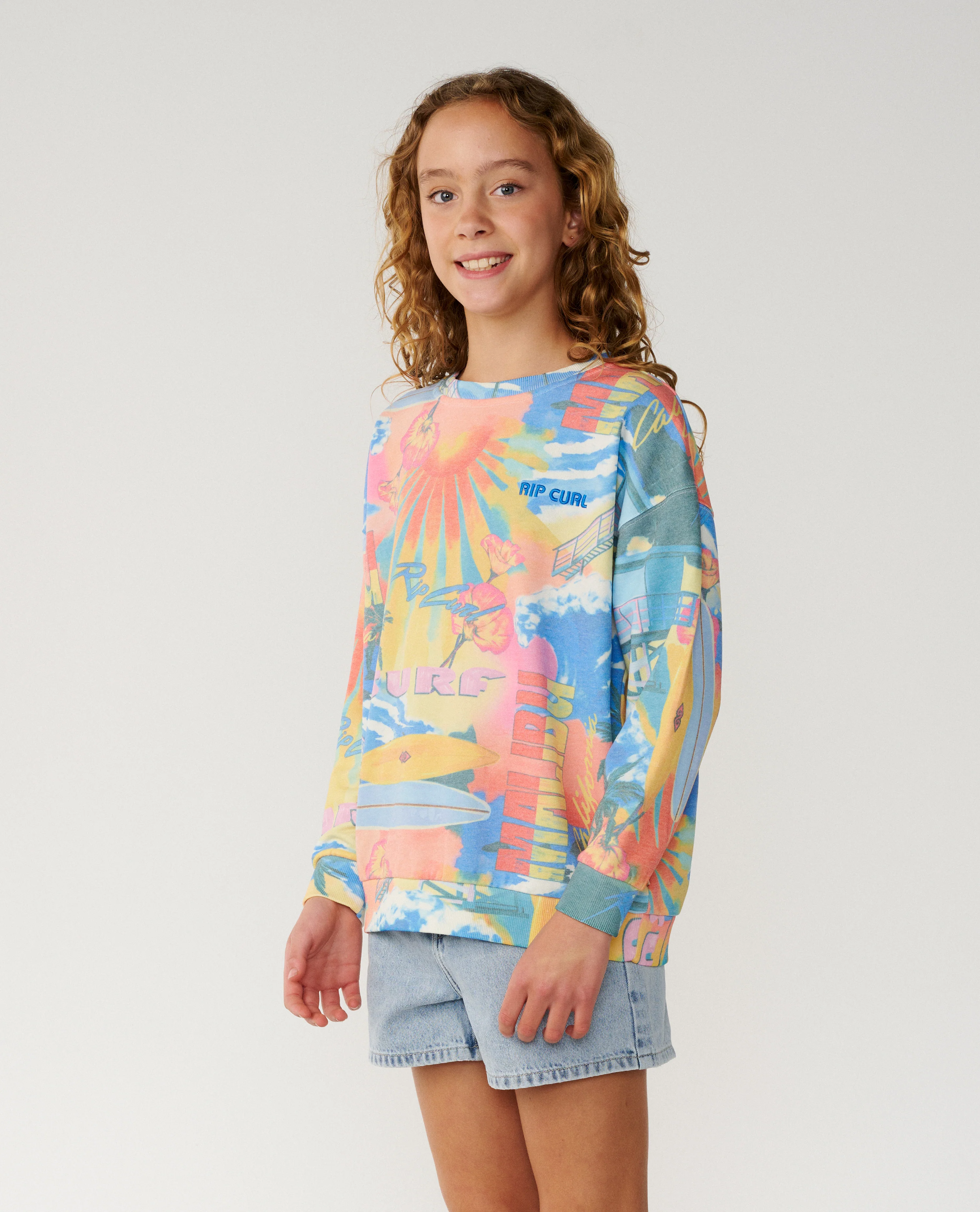 Kids Surf Side Relaxed Crew - Image 2