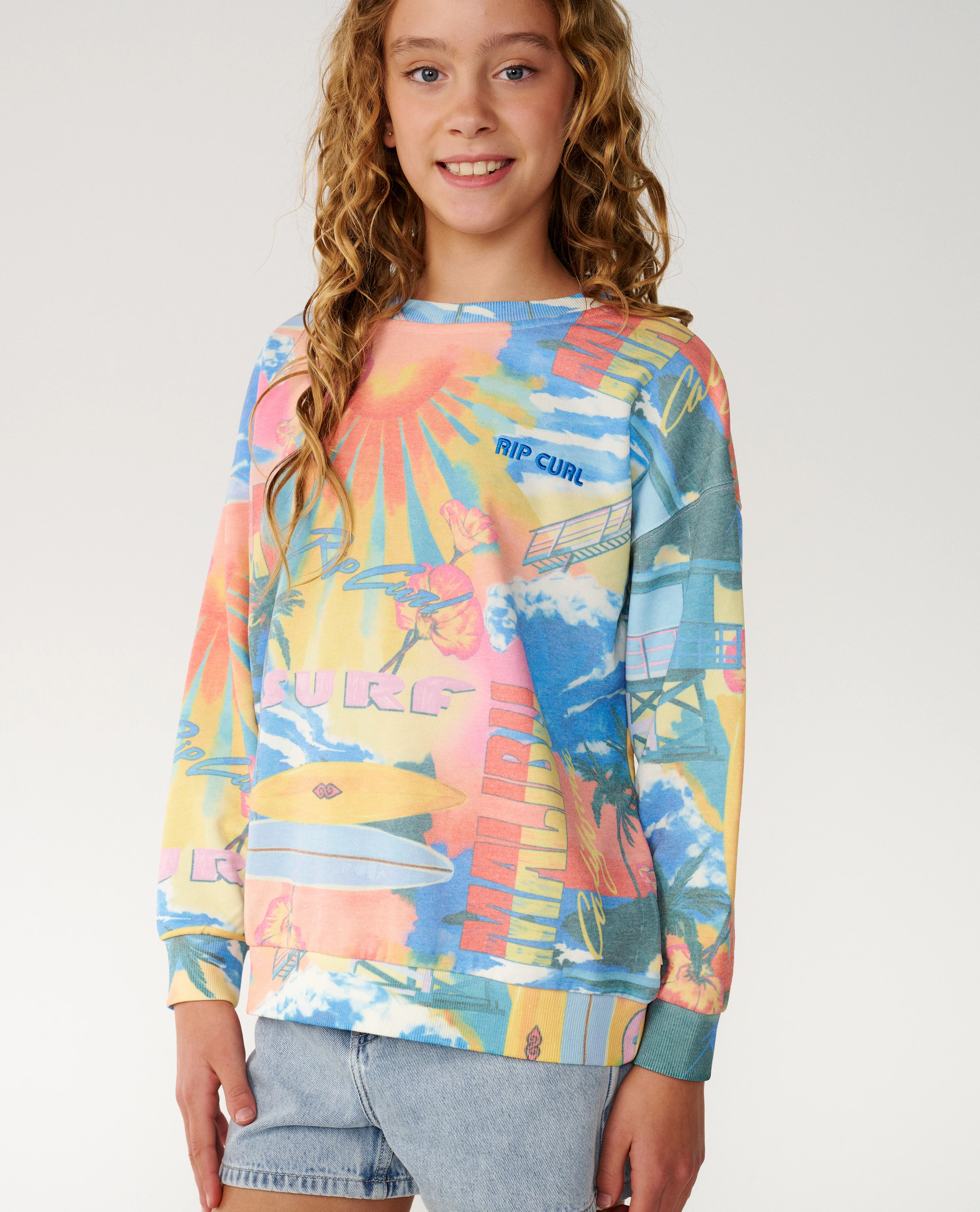 Kids Surf Side Relaxed Crew - Image 5