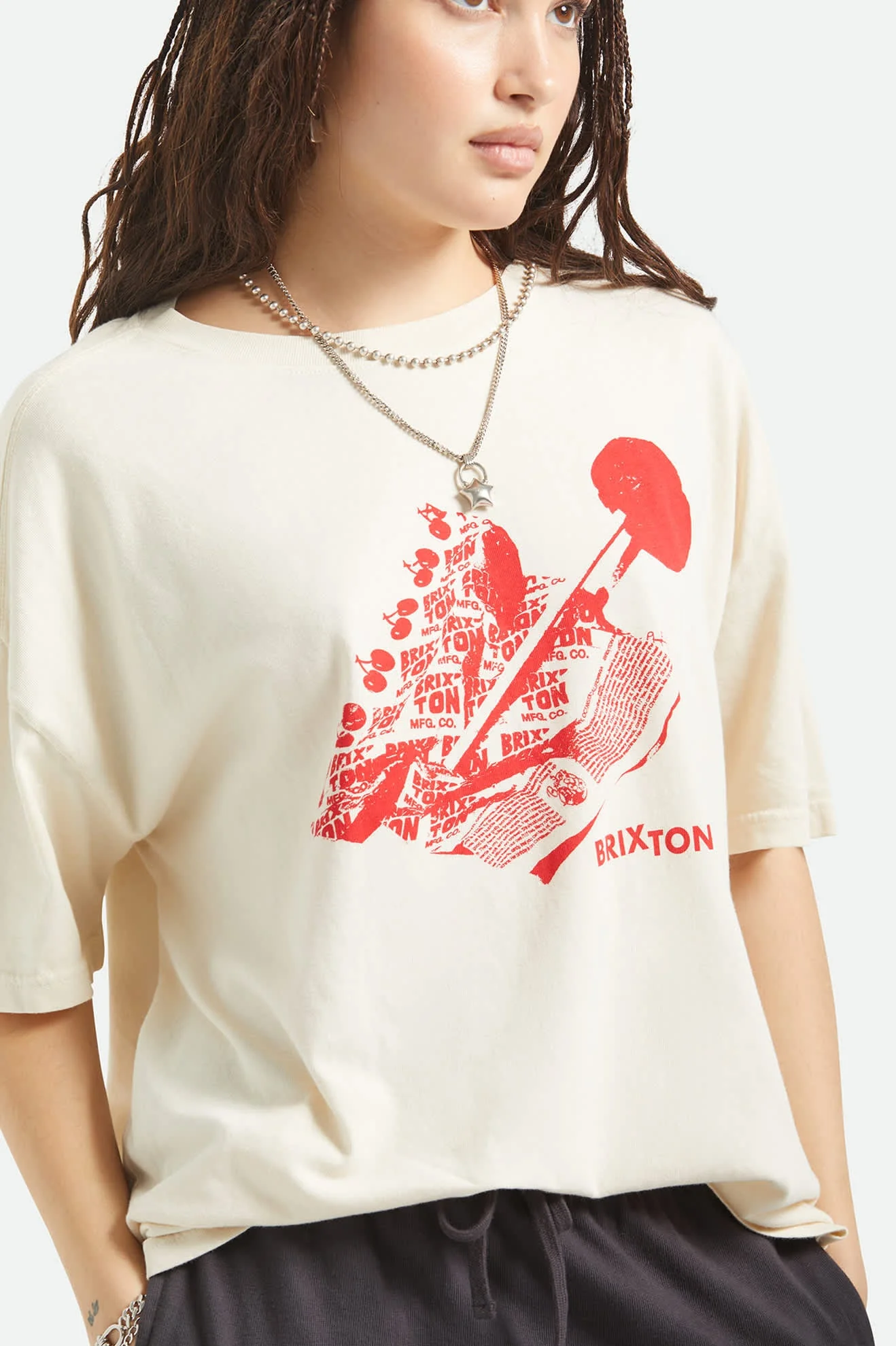 Sweet Treat Oversized Boyfriend Tee - Image 3