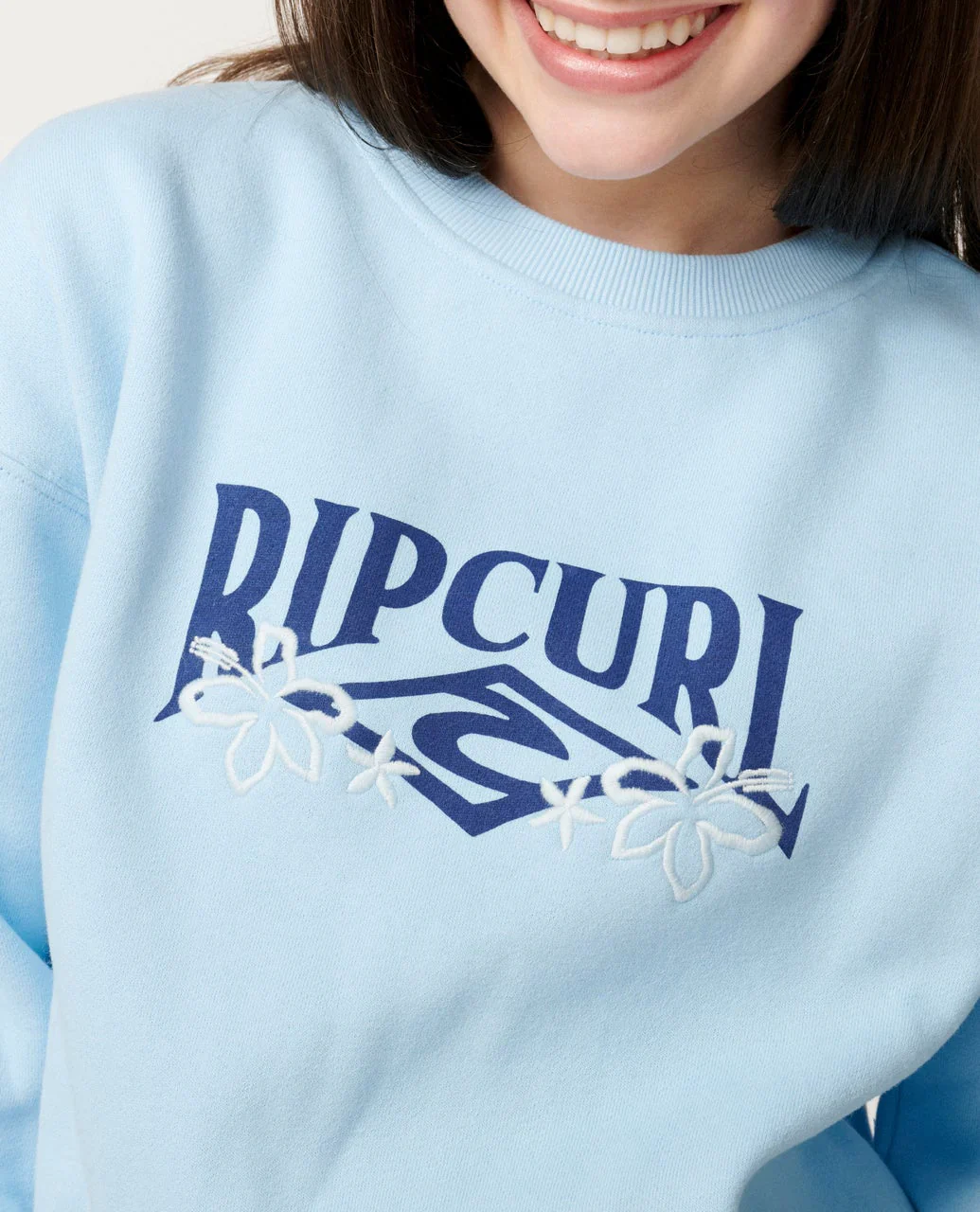 Kids Tropical Cropped Crew - Image 4