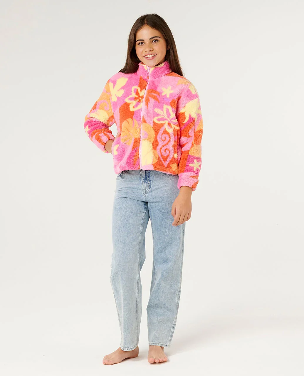Kids Tropical Polar Fleece - Image 5