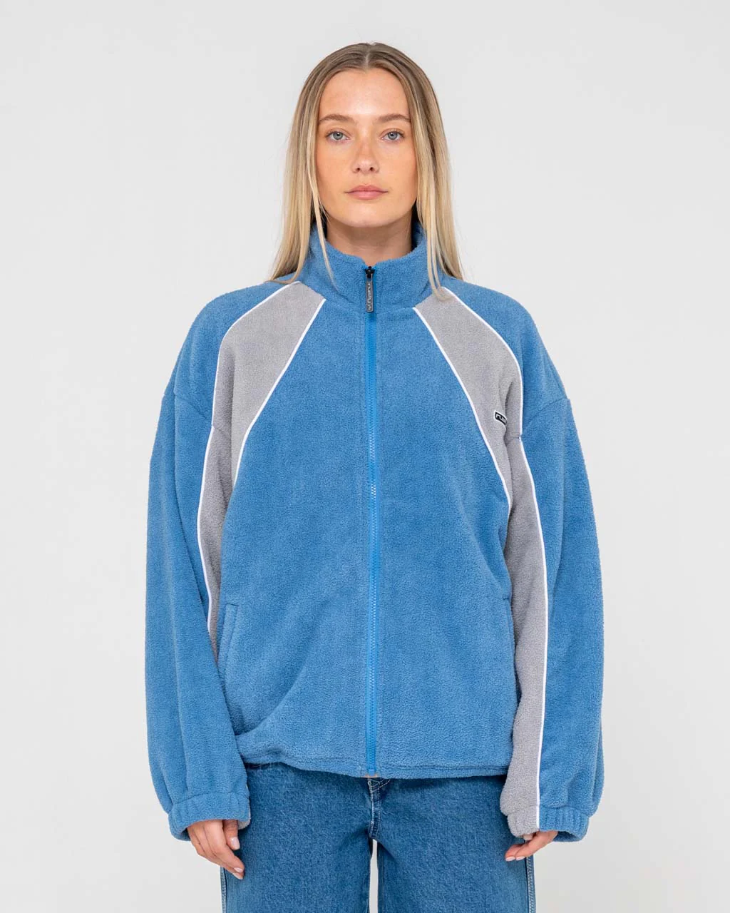 Two Tides Zip Through Sherpa Fleece - Image 2