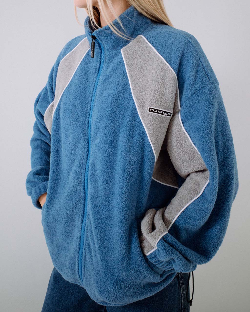 Two Tides Zip Through Sherpa Fleece - Image 5