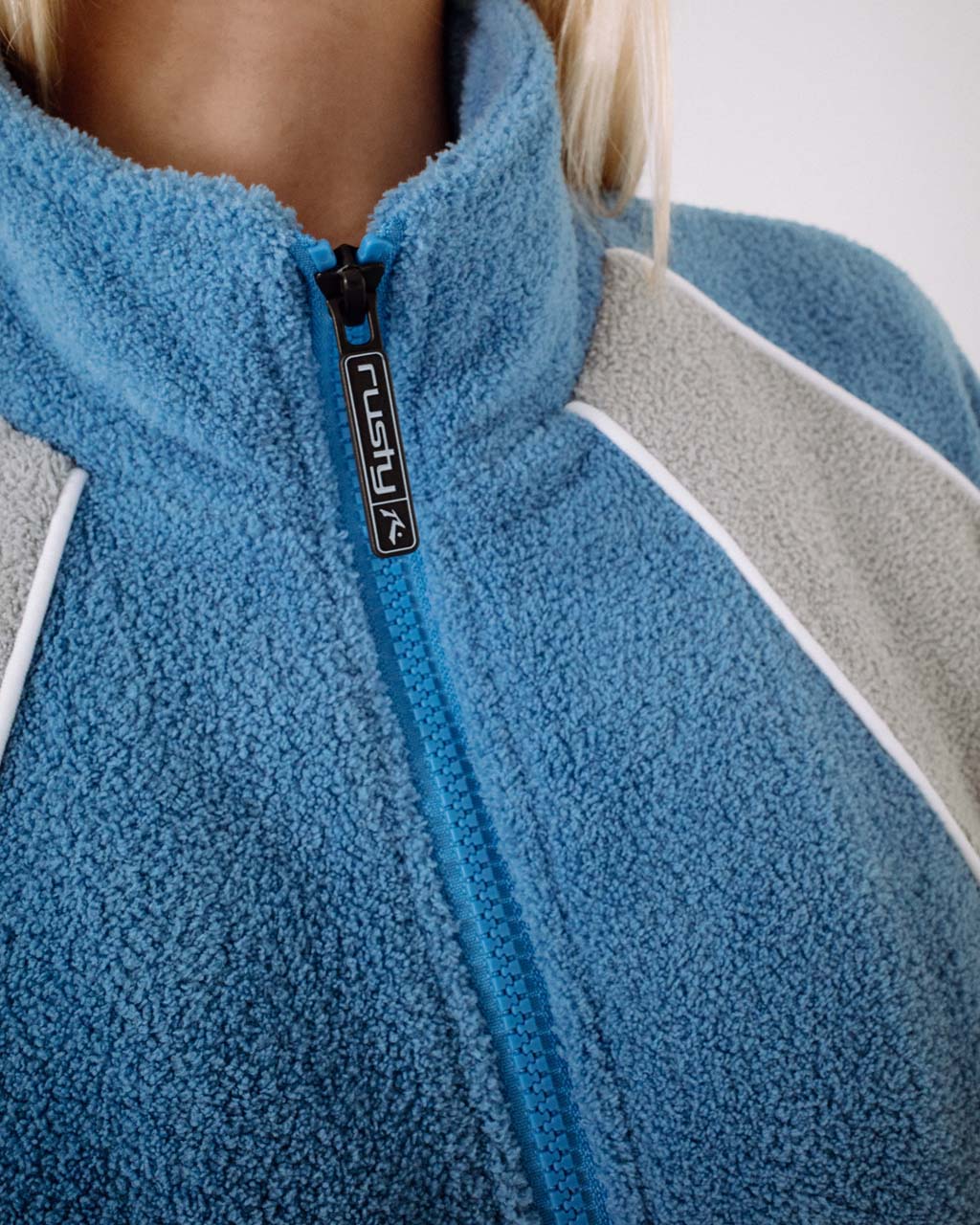 Two Tides Zip Through Sherpa Fleece - Image 7