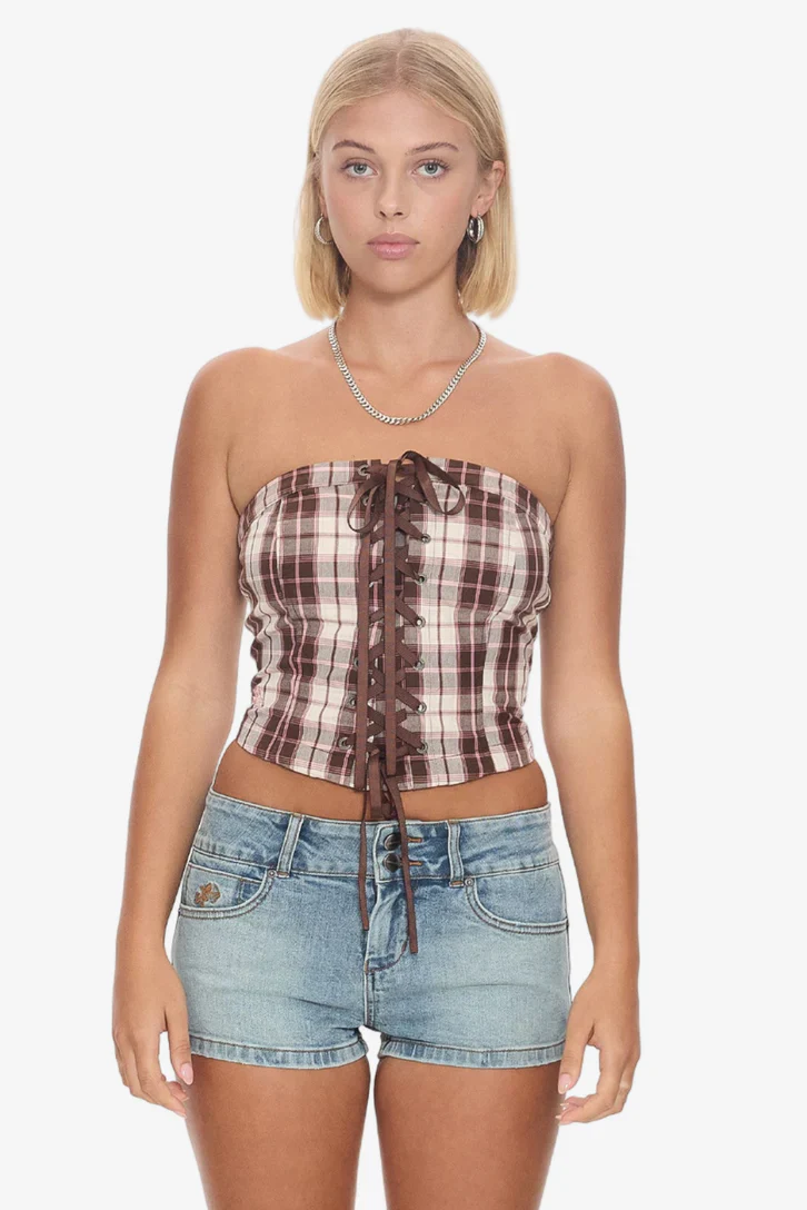 Unlocked Lace Up Top - Image 2
