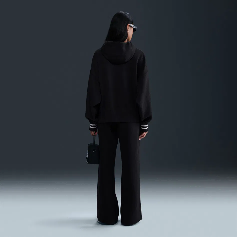 Womens Nike Oversized Graphic Hoodie - Image 4